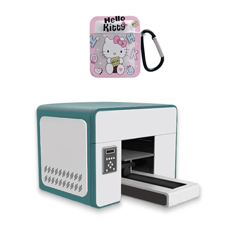 Máy in tia mực PVC Card UV A3 kích thước máy in LED UV 1200Dpi máy in chai