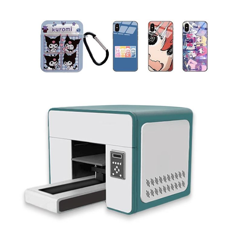 8 Màu A3 UV Inkjet Printer UV LED 3D UV Printer Cho Đồng hồ Ipad tai nghe