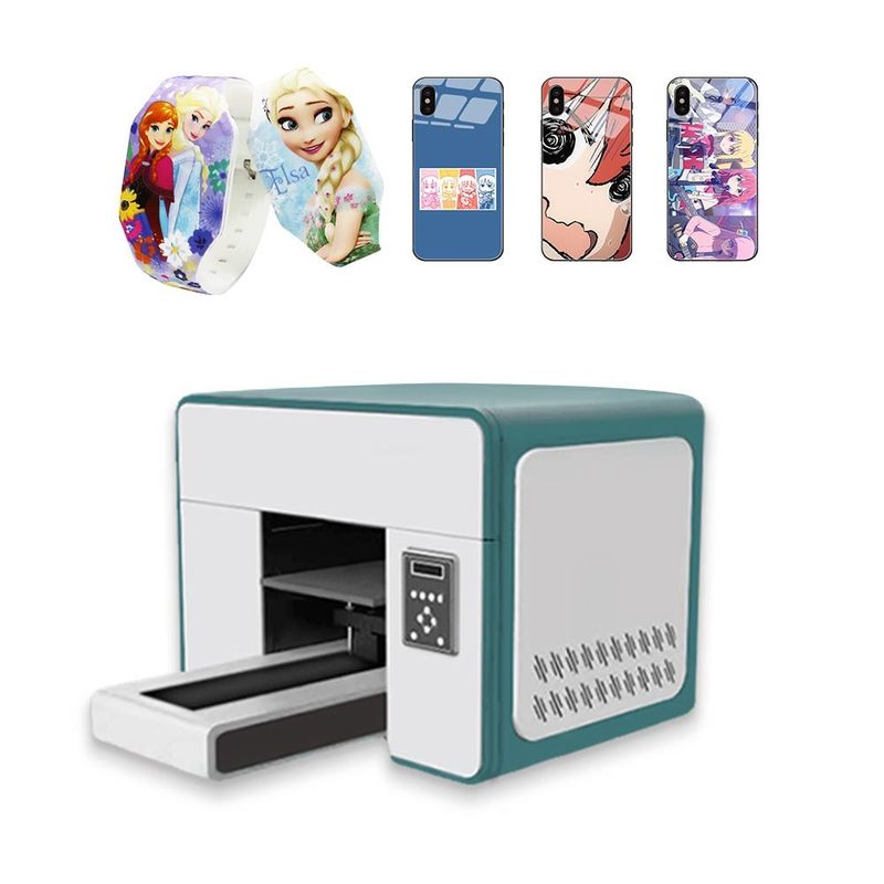 Máy in 3D mini A3 kích thước UV Inkjet Máy in thẻ UV 8 màu