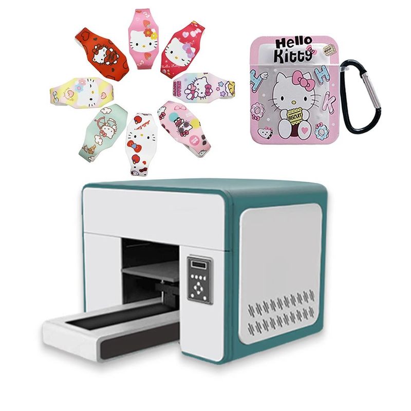 Cup Cylinder A3 UV Dtf Printer Máy in nhỏ máy tính để bàn UV Printer Acrylic Bottle Phone Case