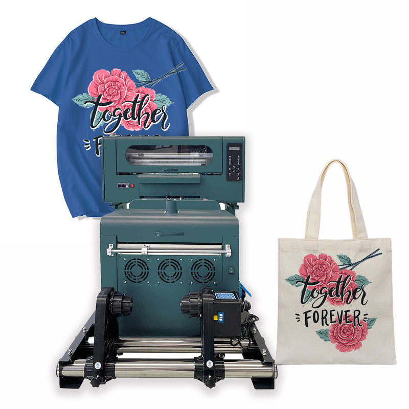 Máy in DTF 30cm PET phim vải vải áo phông A3 Dtf máy in với máy ép bột