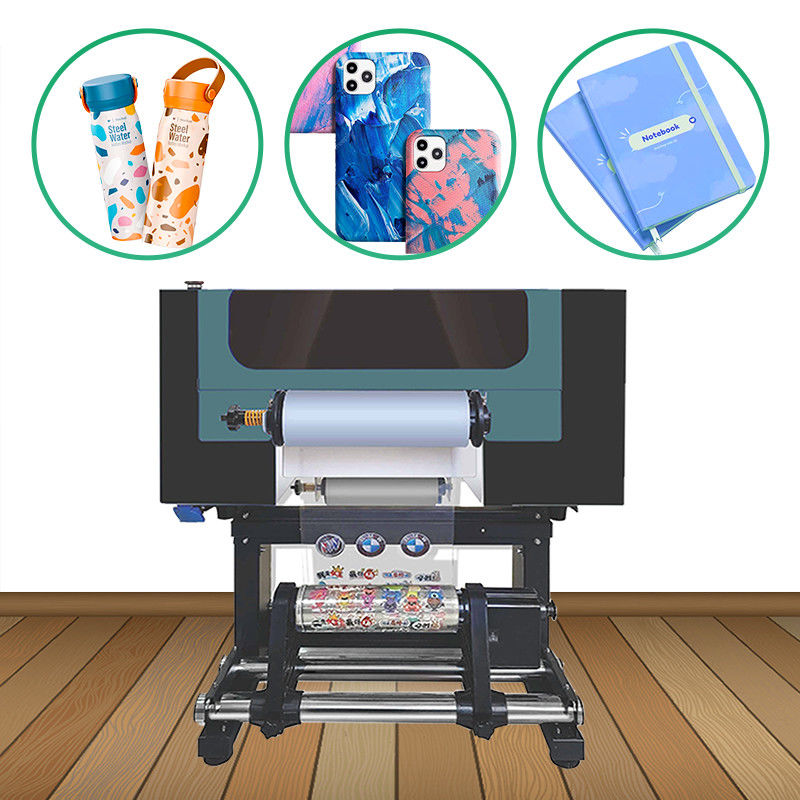 300mm Roll To Roll UV Printer Dtf Tất cả trong một Dtf Printer với 2 đầu Xp600