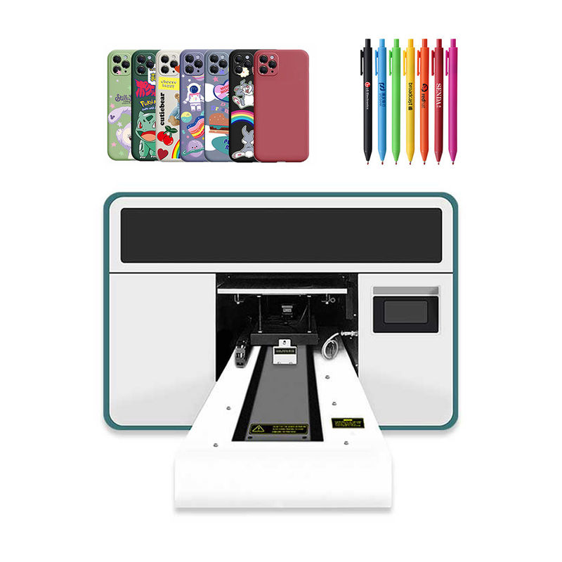 Máy in hộp điện thoại 3D U1HD Printhead UV Hybrid Printer A3