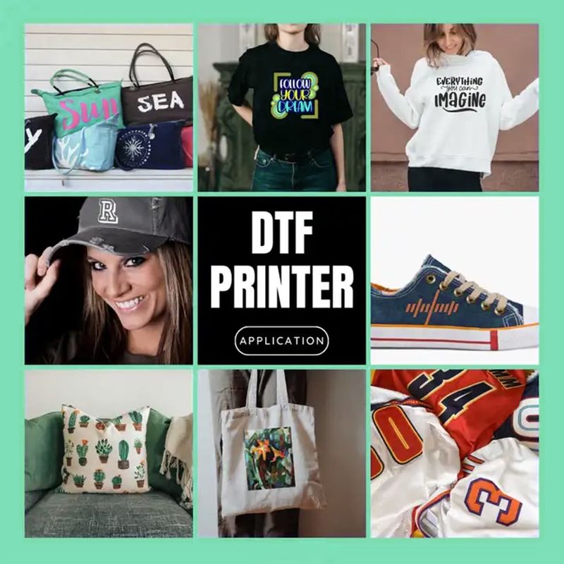 Máy in phim PET A3 DTF T-Shirt với máy in bột rung cho đầu kéo
