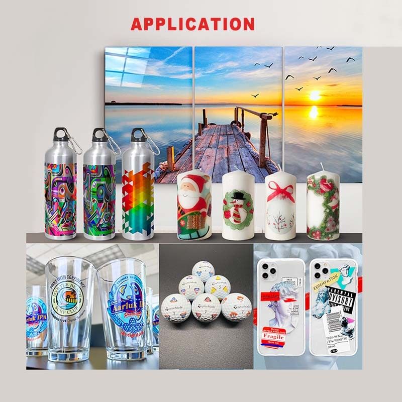 Máy in UV kích thước mini A3 Máy in bấm mực