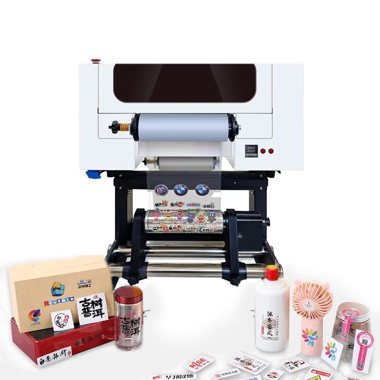 Máy in A3 UV DTF với Laminator Roll To Roll All-in-One A3 UV DTF máy in cho nhãn dán