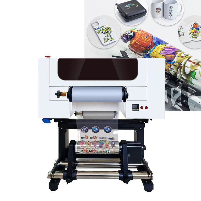 Máy in UV Roll Dtf 30CM để in nhãn dán với máy in Roll To Roll Head Xp600