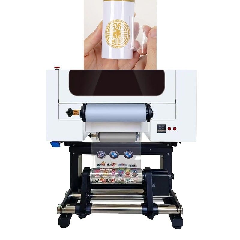 30CM UV DTF in ấn logo in ấn cuộn đến cuộn A3 UV DTF in ấn cho dán