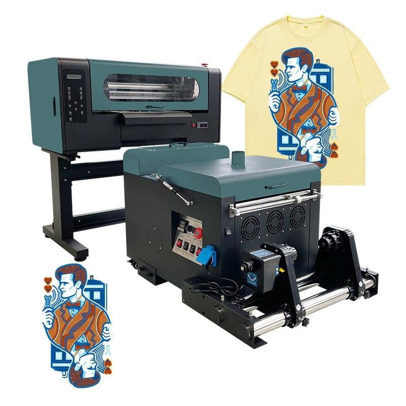 Xp600 đầu in Máy in áo thun A3 kỹ thuật số Máy in truyền nhiệt Máy in phim Dtf