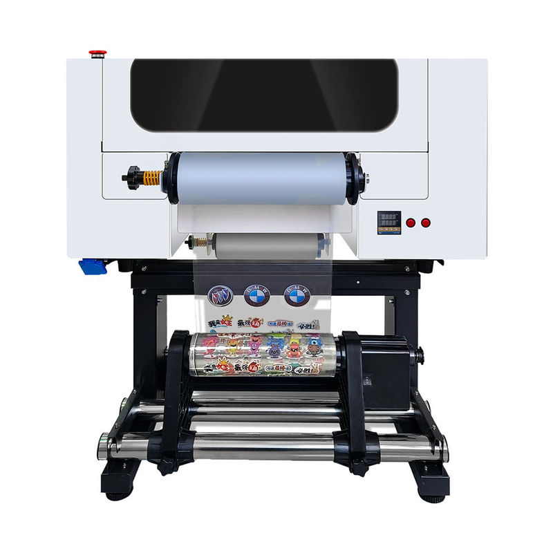 A3 Roll To Roll UV DTF Printer 30cm UV DTF Printer Với Lamination Tự động