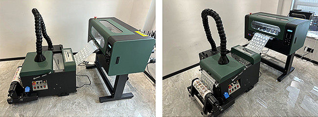 Máy in DTF trực tiếp đến phim VT-300 A3 với màu CMYK + W cho các ứng dụng dệt may
