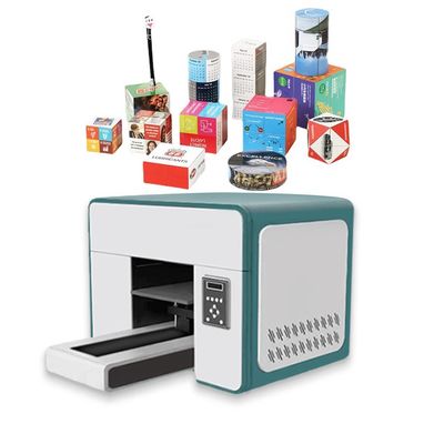 Máy in mini Inkjet A3 UV Led Flatbed UV Printer Thẻ in Acrylic chai