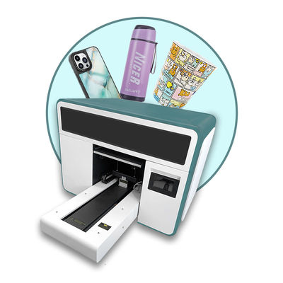 Máy in tia bạch cầu A3 Đơn giản để in chai thủy tinh