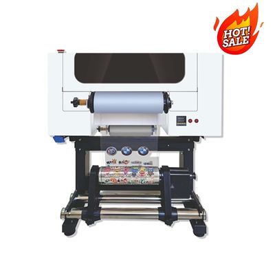 Tự động Lamination 300mm UV DTF máy in 20ml/sqm tiêu thụ mực