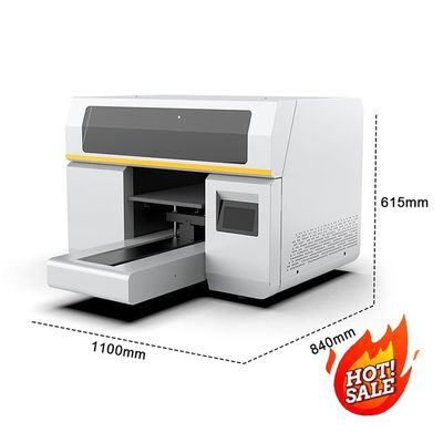 Máy in điện tử UV lai A3 Kích thước máy in UV Bảng nhôm In UV Inkjet