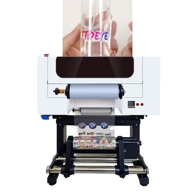 Máy in UV DTF 30CM và máy in mảng tích hợp với hai đầu