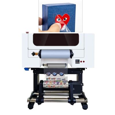 Máy in UV DTF kích thước A3 30cm 60cm Máy in UV DTF Bộ phim AB để in nhãn dán tinh thể