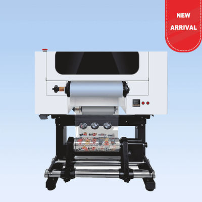 30CM UV DTF Roll to Roll Printer với hai đầu A3 UV DTF cho chai Acrylic