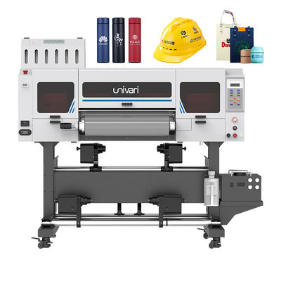 A2 A3 Digital 60cm DTF Sticker UV Printer Glass Metal Printer với đầu 13200 U1