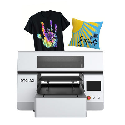 DTG trực tiếp đến máy in quần áo Thiết bị dệt không tia UV khô nhanh